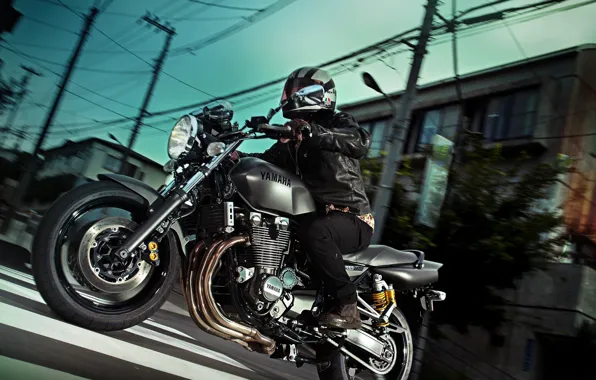Yamaha, motorcycle, speed, classic, Moto, xjr1300