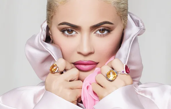 Модель, блондинка, Kylie Jenner, Кайли Дженнер