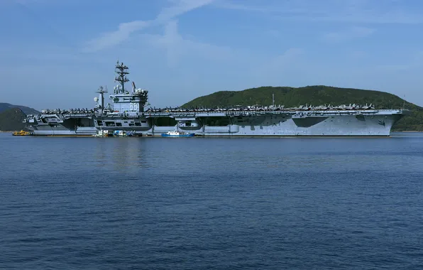 ВМС США, USS Nimitz, CVN-68, атомный авианосец