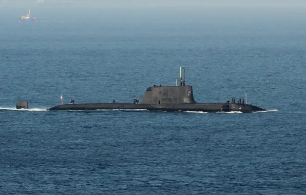 Лодка, Англия, подводная, атомная, hms Ambush