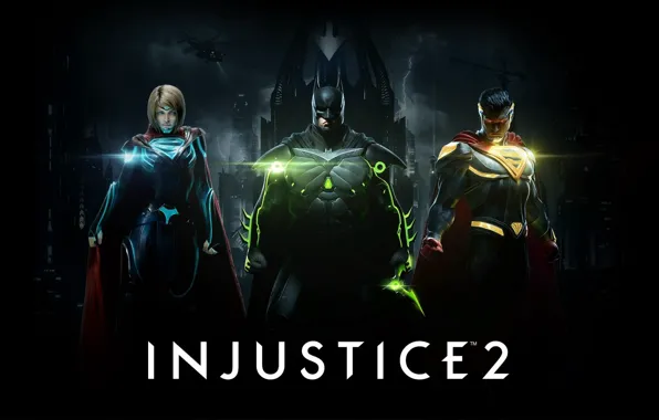 Girl, game, Batman, armor, man, bat, Superman, hero