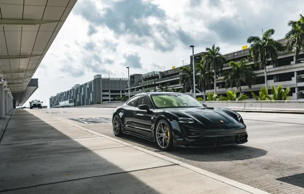 Картинка Porsche, Sky, Turbo S, VAG, Taycan, Electric Power