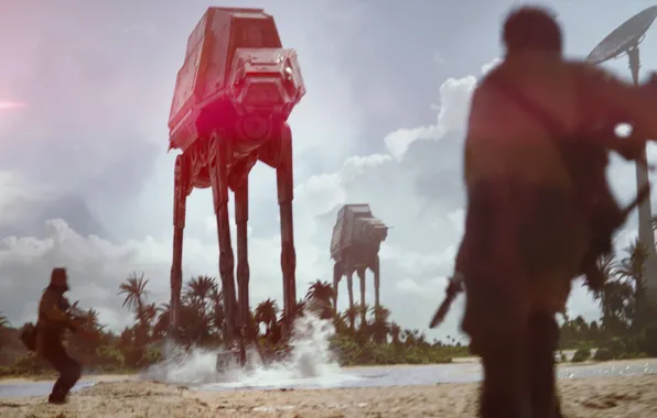 Star Wars, Звёздные Войны, AT-AT, Rebellion, Movie, Sci-Fi, Felicity Jones, Empire