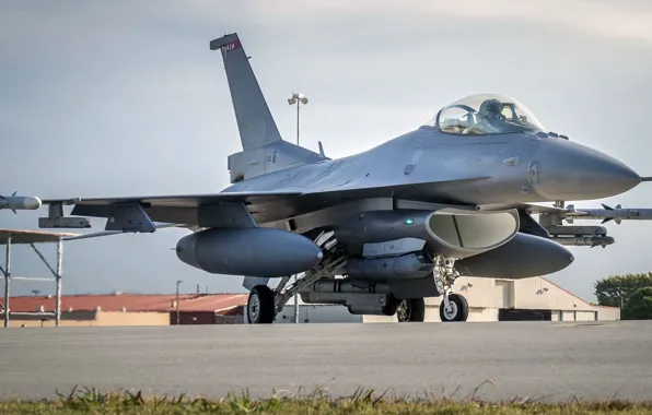 F-16, Fighting Falcon, General Dynamics, истребитель четвёртого поколения, американский многофункциональный лёгкий