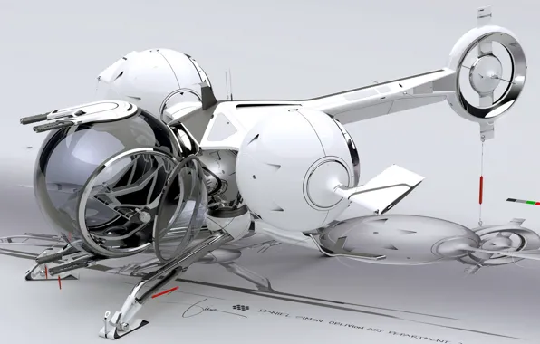 Фантастика, фильм, Oblivion, The Bubbleship