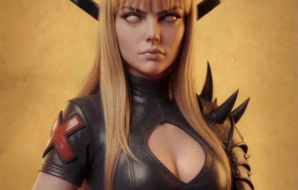 X-Men, Magik, Illyana Rasputin, Art, Girl