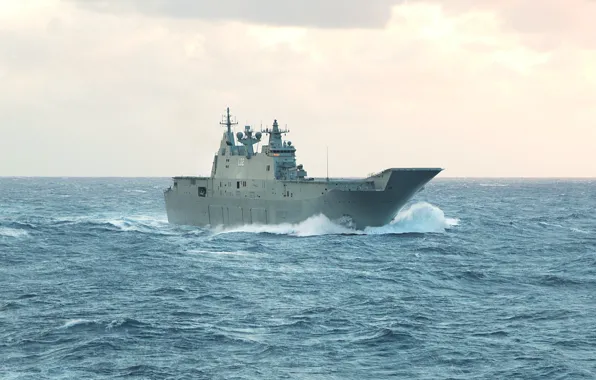 Canberra, универсальный корабль, вмс австралии