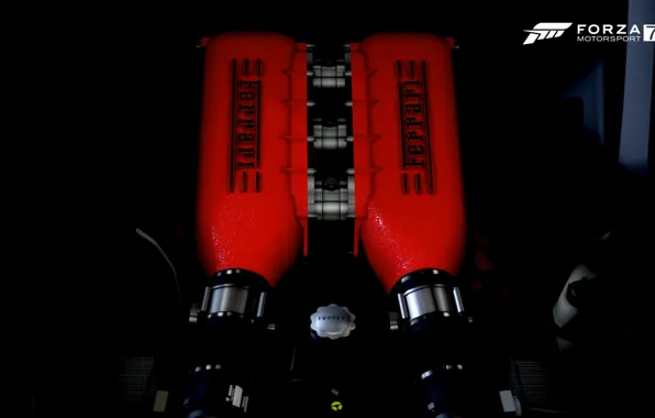 HDR, Ferrari, Game, Engine, 458 Italia, UHD, Forza Motorsport 7, 4K