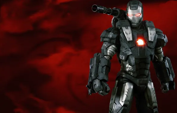 Cinema, gun, soldier, armor, weapon, Iron Man 2, power, Iron Man