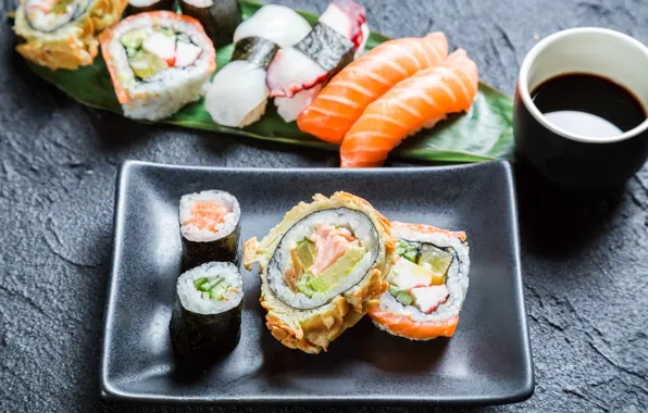 Картинка палочки, rolls, sushi, суши, роллы, японская кухня, соевый соус, sticks