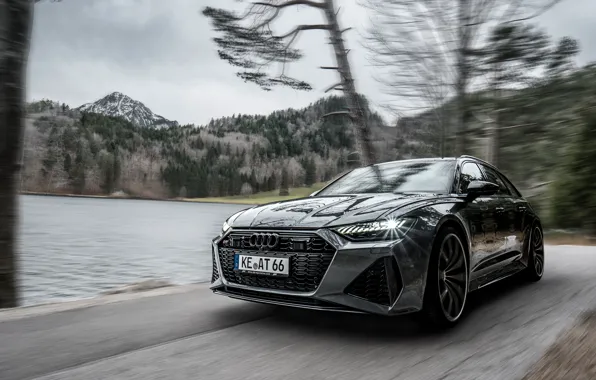 Audi, скорость, ABT, Avant, RS6, RS 6, 2020