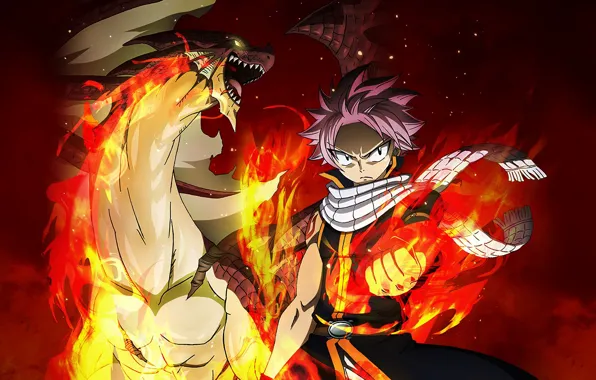 Fire, flame, game, anime, dragon, manga, japanese, Fairy Tail