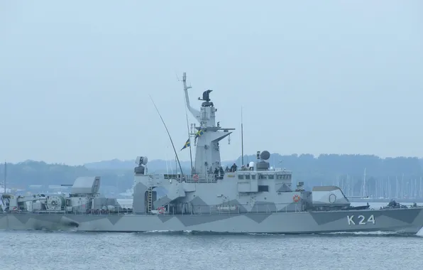 Швеция, корвет, HSwMS Sundsvall