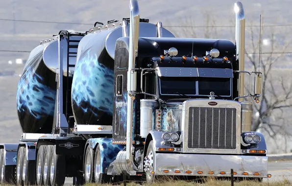 Грузовик, truck, трак, Peterbilt, петербилт