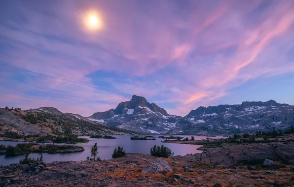 USA, California, Sierra Nevada, Cody Mayer