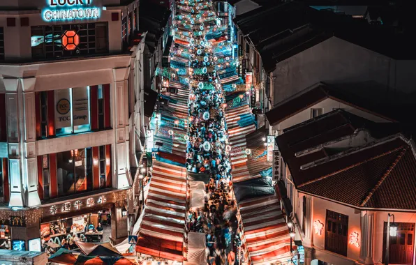Город, Singapore, China Town
