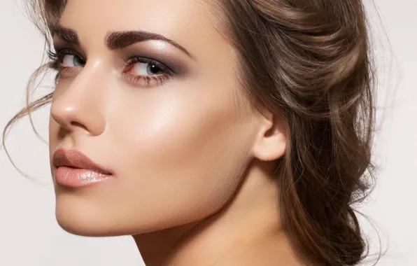 Картинка взгляд, лицо, модель