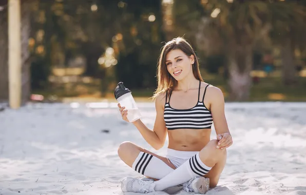 Картинка girl, beautiful, sporty