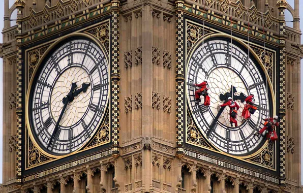 Картинка часы, Англия, Лондон, Биг-Бен