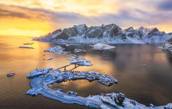 Пейзаж, Norway, Lofoten
