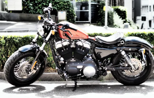Дизайн, фон, мотоцикл, Harley Davidson, Iron 833