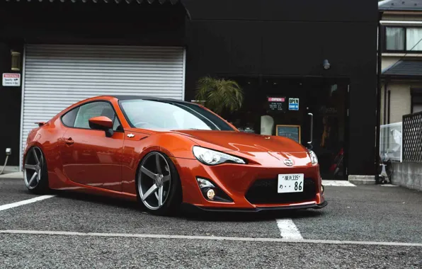 Обои Машина, Тюнинг, Japan, Car, Vossen, FR-S, Scion, Сцион на телефон ...