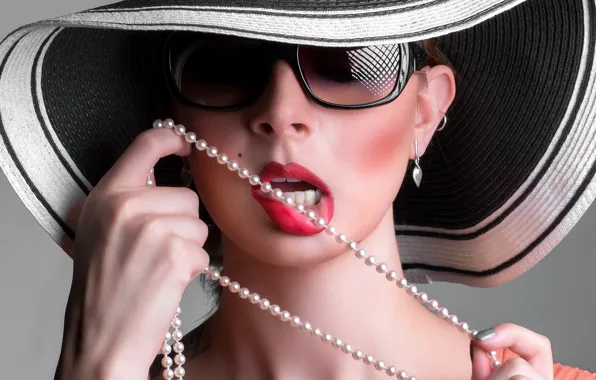 Девушка, стиль, фон