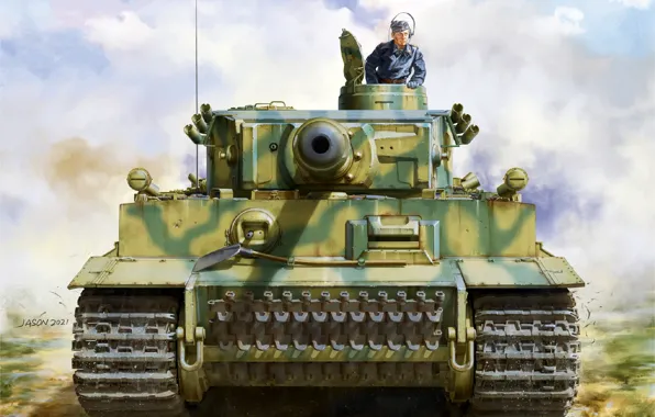 Германия, Panzerwaffe, Tiger I, Pz. VI, Panzer VI