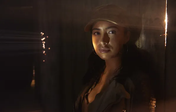 Картинка взгляд, The Walking Dead, Ходячие мертвецы, Christian Serratos, Росита