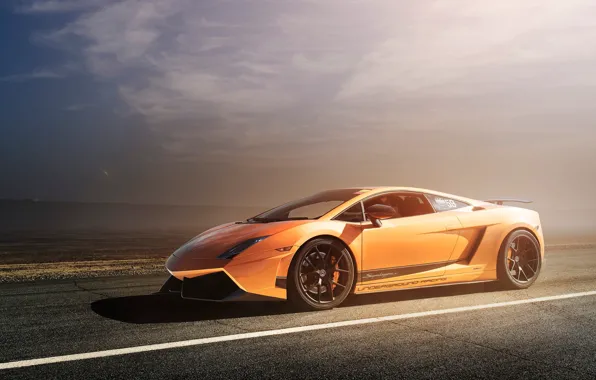 Картинка Lamborghini, Superleggera, Gallardo, orange