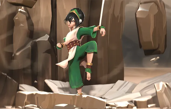 Art, Fanart, Toph, ThunderRoarStudio