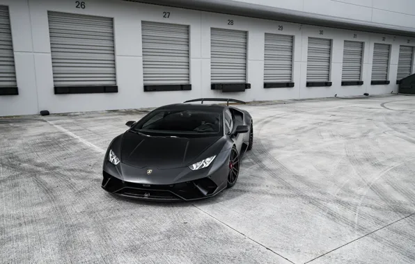 Lamborghini, Black, VAG, Performante, Warehouses