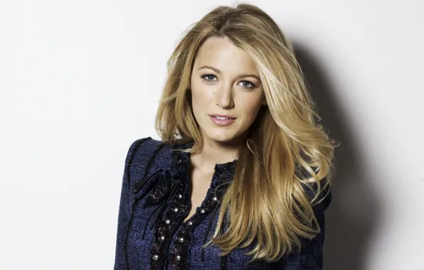 Портрет, актриса, блондинка, Blake Lively