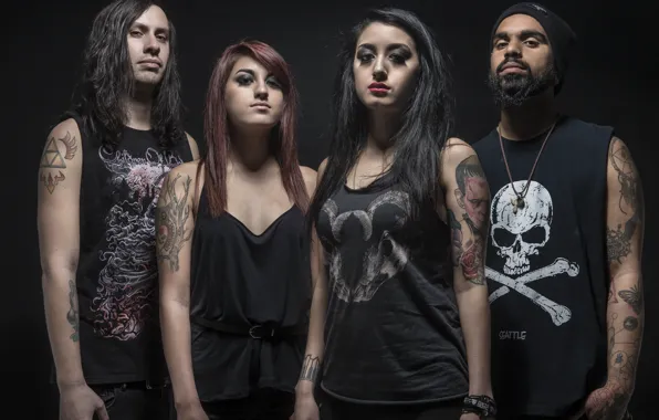 Группа, metal, band, metalcore, estk, Caleb Clifton, Cisko Miranda, eyes set to kill