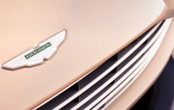 Картинка Aston Martin, logo, grille, DB11, Aston Martin DB11 Volante
