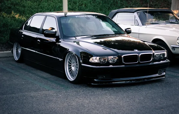 BMW, stance, 7 series, E38