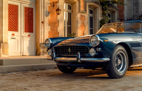 Ferrari, front, 1963, 250, Ferrari 250 GTE 2+2