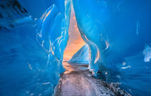Iceland, Iceberg, Vatnajökull National Park
