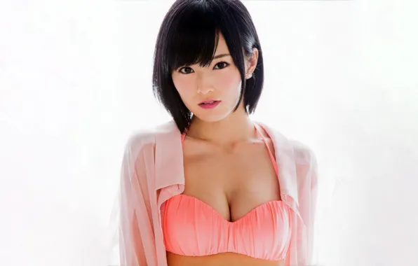 Girl, sexy, boobs, beautiful, short hair, pretty, brunette, erotic
