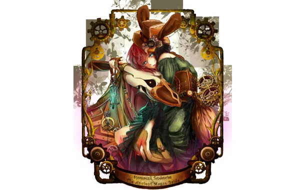 Девушка, аниме, арт, чародей, Mahou Tsukai no Yome