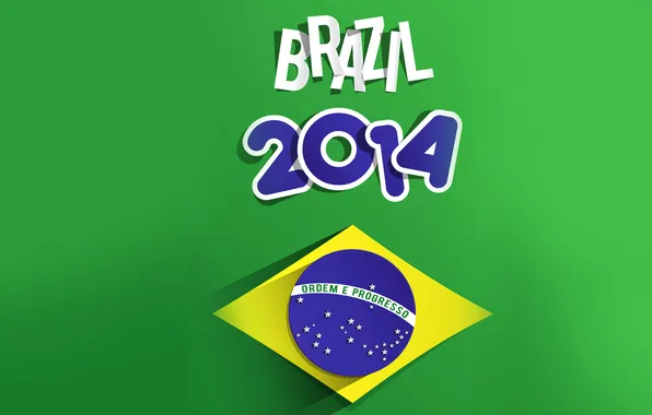 Картинка футбол, спорт, Бразилия, Brazil, 2014