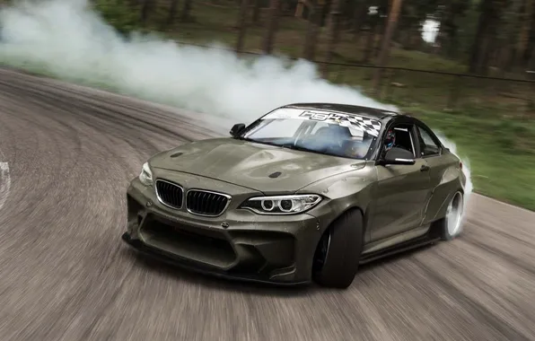 BMW, drift, cars