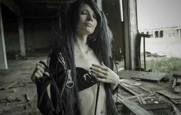 Dark, cosplay, wreckage