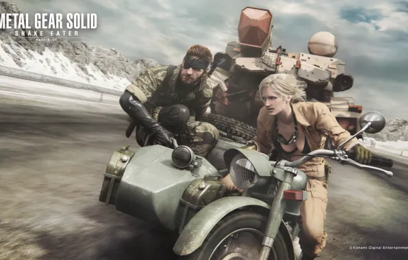Eva, konami, Naked Snake, Metal Gear Solid 3: Snake Eater, Big Mama, Shagohod, Tatyana, Big …