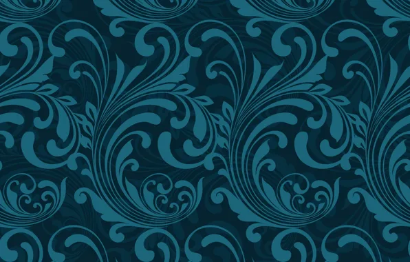 Blue, Abstract, design, pattern, Wallpaper, узор-1