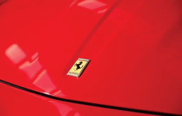 Картинка Ferrari, logo, 599, Ferrari 599 GTO