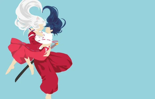 Любовь, пара, двое, Инуяша, Кагоме, InuYasha