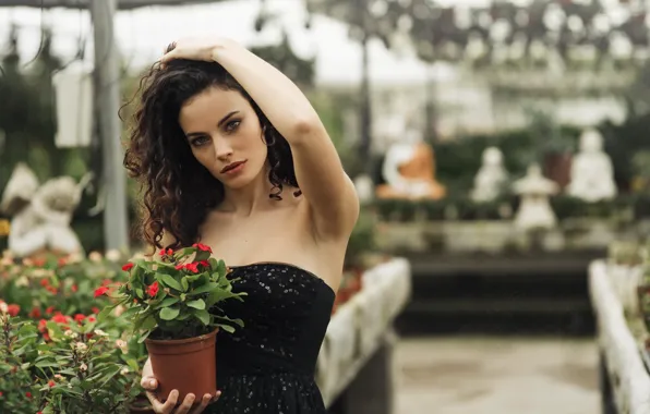 Взгляд, девушка, Isabel Corpas