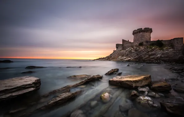 Картинка побережье, Франция, France, Aquitaine, Saint-Jean-de-Luz, Сен-Жан-де-Люз