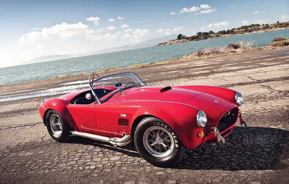 Картинка Shelby, red, 427, fast, 66'